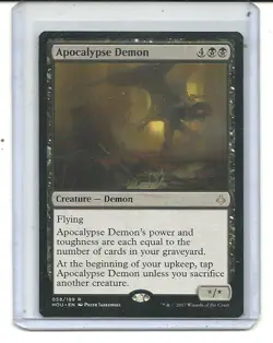 Apocalypse Demon - Hour of Devastation - Magic the Gathering - Image 1