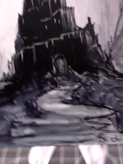 Command Tower - Commander Magic The Gathering - *Altered Hand Painted * DARKNES - Image 4