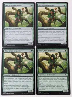 Vitu-Ghazi Inspector x 4 - Murders at Karlov Manor - #183 - MTG - NM - Image 1
