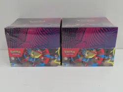 (2) Lot 2025 Pokemon Mega Evolution Heroes ME01 Mini Tin Sealed Display Box - Image 1