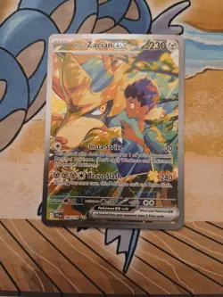 Hop's Zacian Ex Special Illustration Rare Pokemon TCG Journey Together 186/159 - Image 1