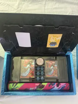 Pokemon Mega Charizard X UPC Ultra Premium Collection EMPTY Playmat Sleeves X2 - Image 3