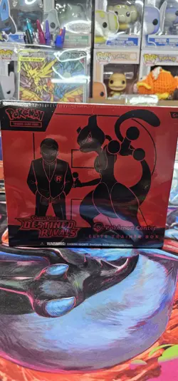 Pokemon Destined Rivals Pokemon Center ETB. Sealed. Ships Same Day! - Image 1