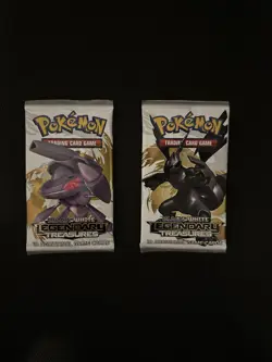 Two Pokemon Black and White Legendary Treasures Booster Packs (2) - Image 1
