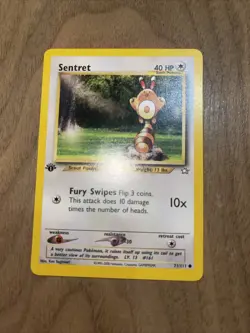 Pokemon - Sentret - 1st Edition - Non Holo - 71/111 - Neo Genesis Mint/NM - Image 1