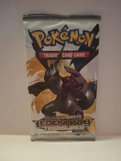 Pokemon TCG Sealed BLACK AND WHITE Legendary Treasures 3 Booster Pack Bundle. - Image 5