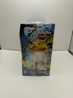 Pokemon 2016 XY Evolutions Booster Box - Mint New Factory Sealed - Acrylic Case - Image 4
