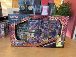 Pokemon Crown Zenith Morpeko V-Union Premium Playmat Collection Damaged Box - Image 1