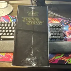 2023 Pokemon Sword & Shield Crown Zenith Factory Sealed ETB Elite Trainer Box - Image 2