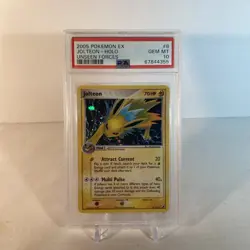 Pokemon Jolteon EX Unseen Forces Holo Rare #8 PSA 10 Gem Mint - Image 1