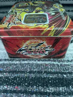 Yu-Gi-Oh 2008 5Ds Red Dragon Archfiend Collectors Tin All Packs Are Factory New - Image 4
