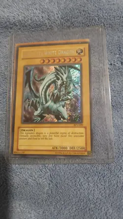 Blue Eyes White Dragon Ultimate Rare BPT-009 GOLD FOIL 1S - Image 1