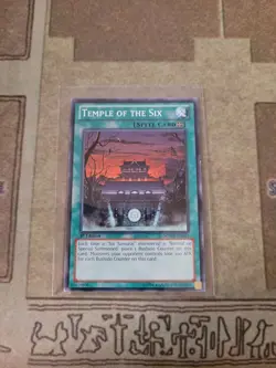 YUGIOH TEMPLE OF THE SIX SDWA-EN031 COMMON 1ST ED NM - Image 1