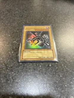 Yu-Gi-Oh! TCG Red-Eyes Black Dragon LOB-070 Ultra Rare HP HOLO Light Play - Image 2