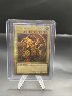 Yu-Gi-Oh! TCG The Winged Dragon of Ra LC01-EN003 Quarter Century Secret Rare QCR - Image 1
