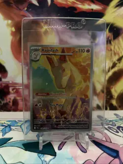 Pokemon TCG Sv10: Destined Rivals Rapidash Holo Card 189/182 Mint Condition - Image 1