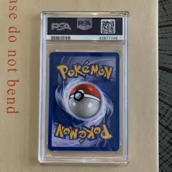 Mewtwo PSA 8 Pokemon Card. Base Set 10/102 Rare Holo. WOTC 1999 NM-MINT. - Image 2