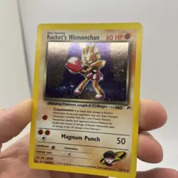Rockets Hitmonchan Gym Heroes Trading Card 11/132 - Image 4