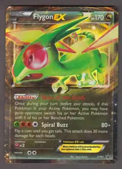 Flygon EX XY61 Black Star Promo - Pokemon Card XY 2015 NM - Image 1