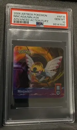 POKEMON CARD NINJASK AF16 ARTBOX ADVANCED ACTION FLIPZ GRADED PSA 10 GEM MINT - Image 3