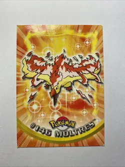 MOLTRES Pokemon Card TCG Topps Tv Animation Edition #146 2000 - Image 1