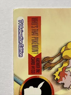 MOLTRES Pokemon Card TCG Topps Tv Animation Edition #146 2000 - Image 5