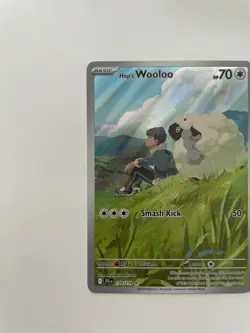Pokemon TCG Hop's Wooloo Holo Card 170/159 Sv09: Journey Together NM - Image 3
