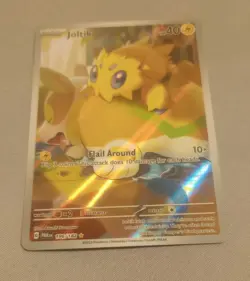 Pokemon Card Joltik 196/182 Mint NM Full Art Illustration Rare Paradox Rift Holo - Image 1