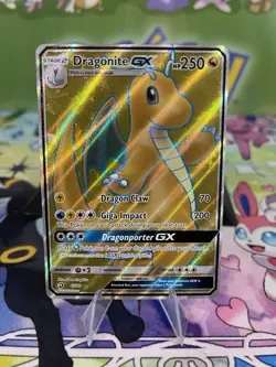Pokemon TCG Dragonite GX Full Art Holo Card 67/70 Dragon Majesty Ultra Rare NM - Image 2