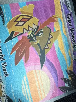 Pokemon TCG Tapu Koko EX Paradox Rift Holo Card 247/182 Sir - Image 3