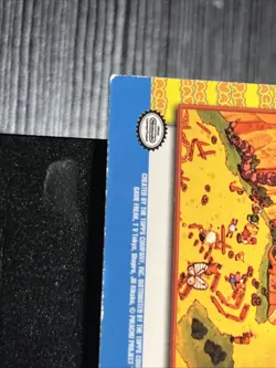 TRAPPED CHARIZARD #51 - SAND PAPER HOLO - Topps BLACK LOGO - POKEMON CARD - DMG - Image 4