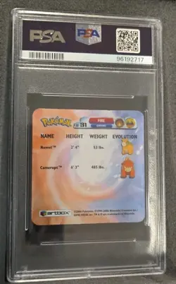 POKEMON CARD CAMERUPT AF31 ARTBOX ADVANCED ACTION FLIPZ GRADED PSA 10 GEM MINT - Image 4