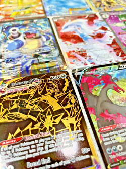 Pokemon Cards 5 Ultra Rare GX EX V - Full Art Rainbow VMAX Mega Shiny TCG Pack - Image 2