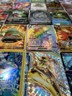 Pokemon Cards 5 Ultra Rare GX EX V - Full Art Rainbow VMAX Mega Shiny TCG Pack - Image 5