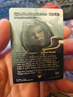MTG - FINAL FANTASY - Kuja, Mage Manufacturer (Showcase) - NM - NF - Image 1