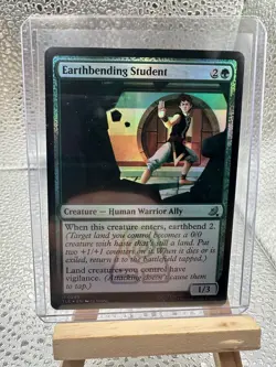 Magic The Gathering Mtg Avatar Earthbending Student Foil X2 - Image 3