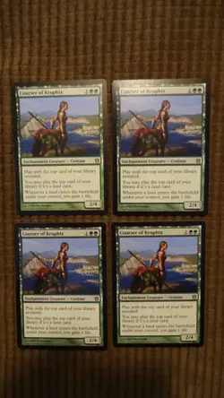 Magic: the Gathering / MtG Courser of Kruphix x4 Born of the Gods - Image 1