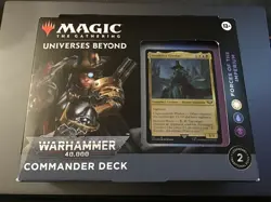 MTG x Warhammer 40K Sealed Commander Deck Forces of the Imperium - Image 1