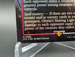 Olorin's Searing Light (Borderless) Commander: the Lord of the Rings: Tales... - Image 2