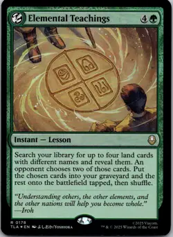 Elemental Teachings R Avatar: The Last Airbender 178 NM - Image 1