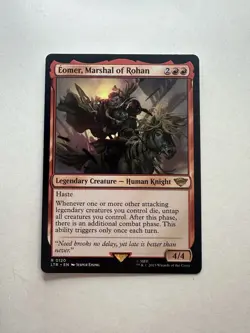 Eomer, Marshal of Rohan NM Universes Beyond: the Lord of the Rings Mtg Near Mint - Image 1