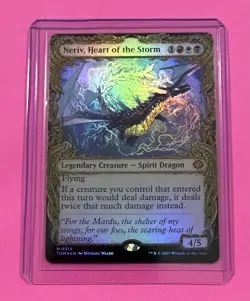Neriv, Heart of the Storm (Showcase) #314 Foil MTG Tarkir: Dragonstorm - Image 1