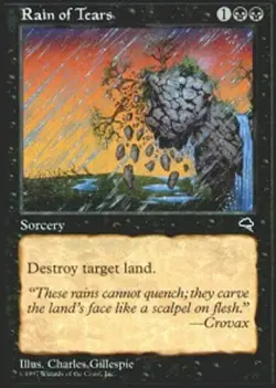 4x Rain of Tears NM-Mint, English Tempest MTG Magic - Image 1