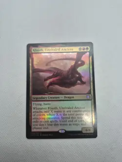 Klauth, Unrivaled Ancient FOIL X1 LP Adventures in the Forgotten Realms MTG - Image 1