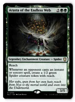 Arasta of the Endless Web 205 Commander: Bloomburrow LP - Image 1