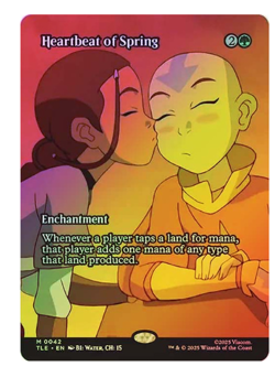 Heartbeat of Spring - Foil - Borderless Avatar MTG - Image 1