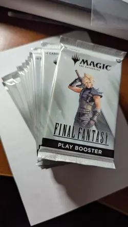 1x Final Fantasy X MTG Play Boosters (30 Packs/Box Equivalent) x1 + Chocobo Box - Image 1
