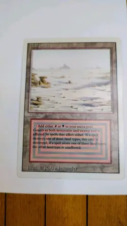 MTG - Badlands - Revised - Dual Land R/B - LP - Magic The Gathering - Image 2