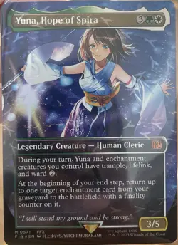 Yuna, Hope of Spira (Chocobo Track Foil) Final Fantasy Foil Single - Image 1