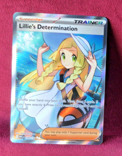 Pokemon TCG Lillie's Determination Full Art Trainer 169/132 Mega Evolution - Image 1